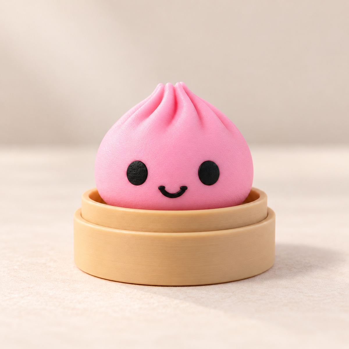 Pink Cute Dumpling Clicker