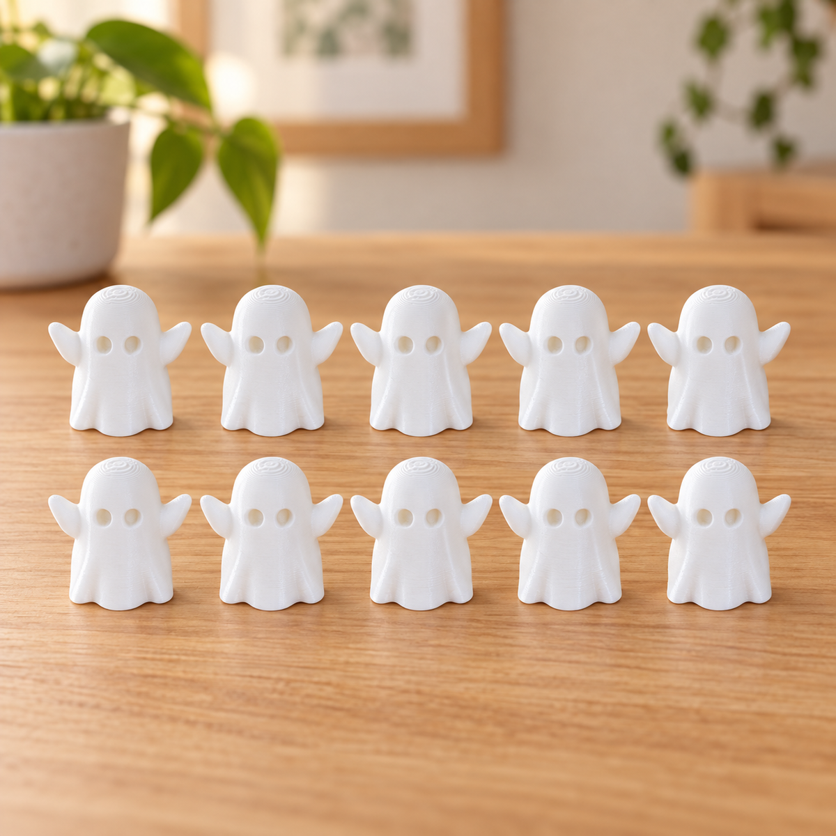 10 Mini Desk Ghosts