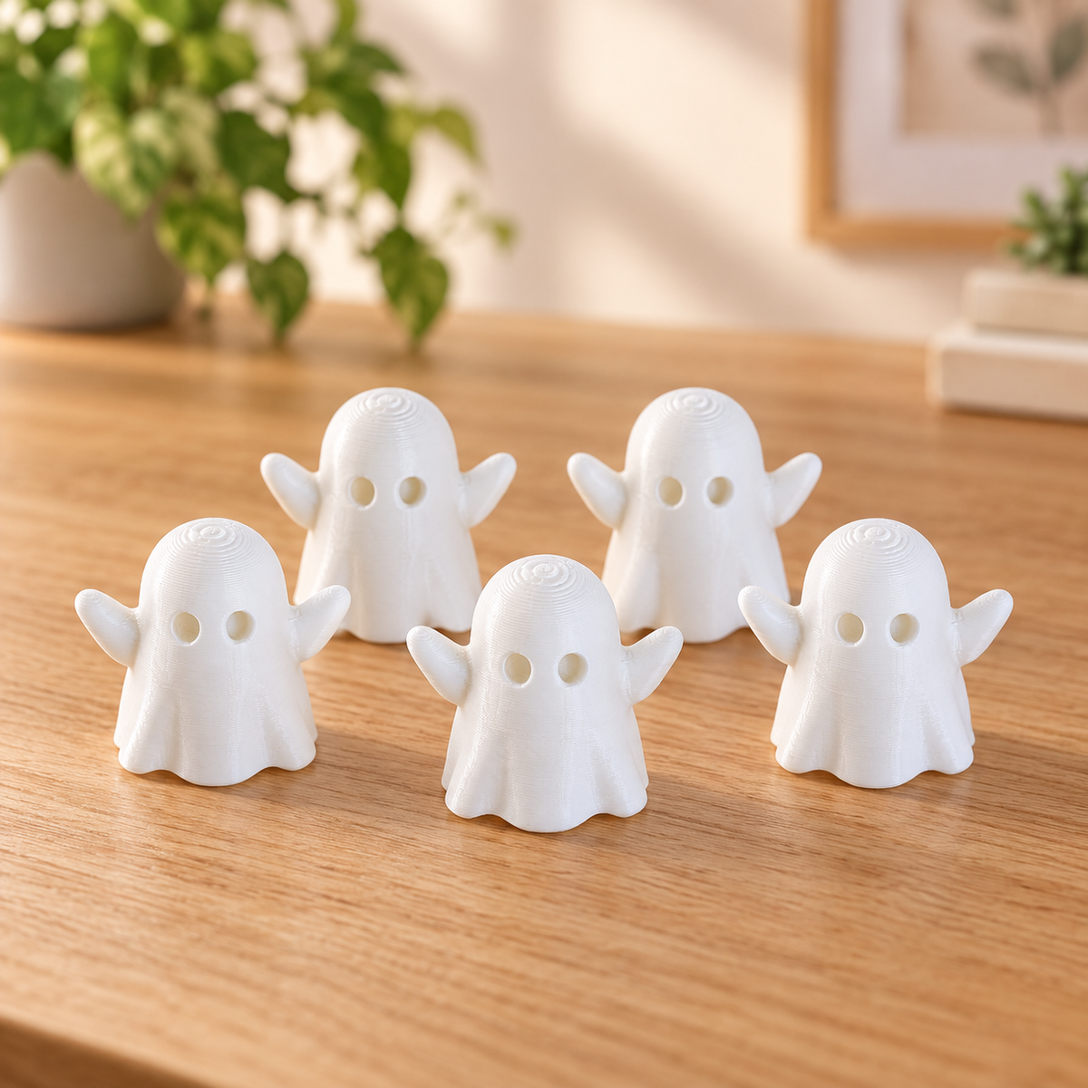 5 Mini Desk Ghosts