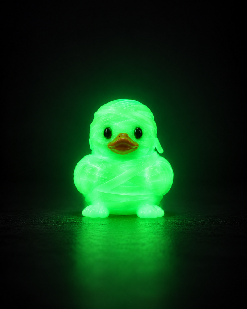 Mini Glow-in-the-Dark Mummy Duck
